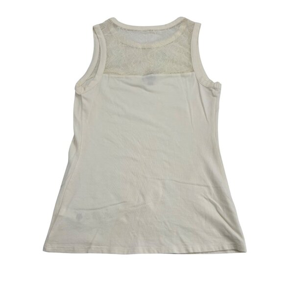 Express Women's sz XS Lace Ivory Cream Tank Top - Picture 5 of 5